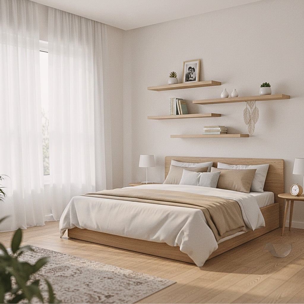 Use Light Colors for Small Bedrooms