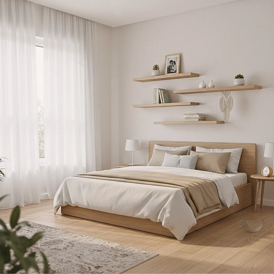 Use Light Colors for Small Bedrooms