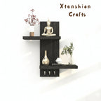 Z-Shelf Montessori-style wooden wall shelf and bookcase for kids’ room, study area, and playroom