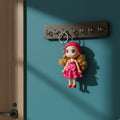 doll wooden key holder for wall