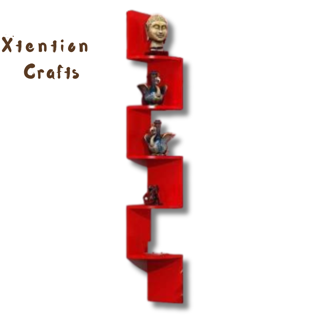 Z-SHELVE WOODEN 5 TIER RED.JPG