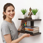 WELL-STRUCTURED WALL SHELVES FOR LIVING ROOM 