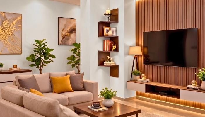 Corner Wall Shelves